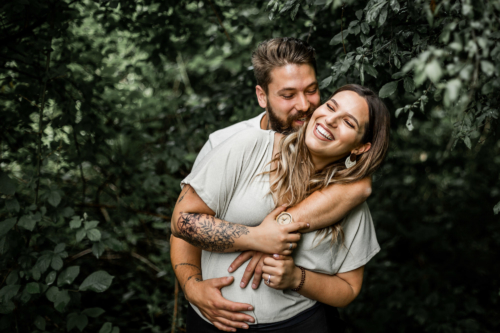 Plein d'amour, de rires et de fun lors de cette petite balade dans la nature.